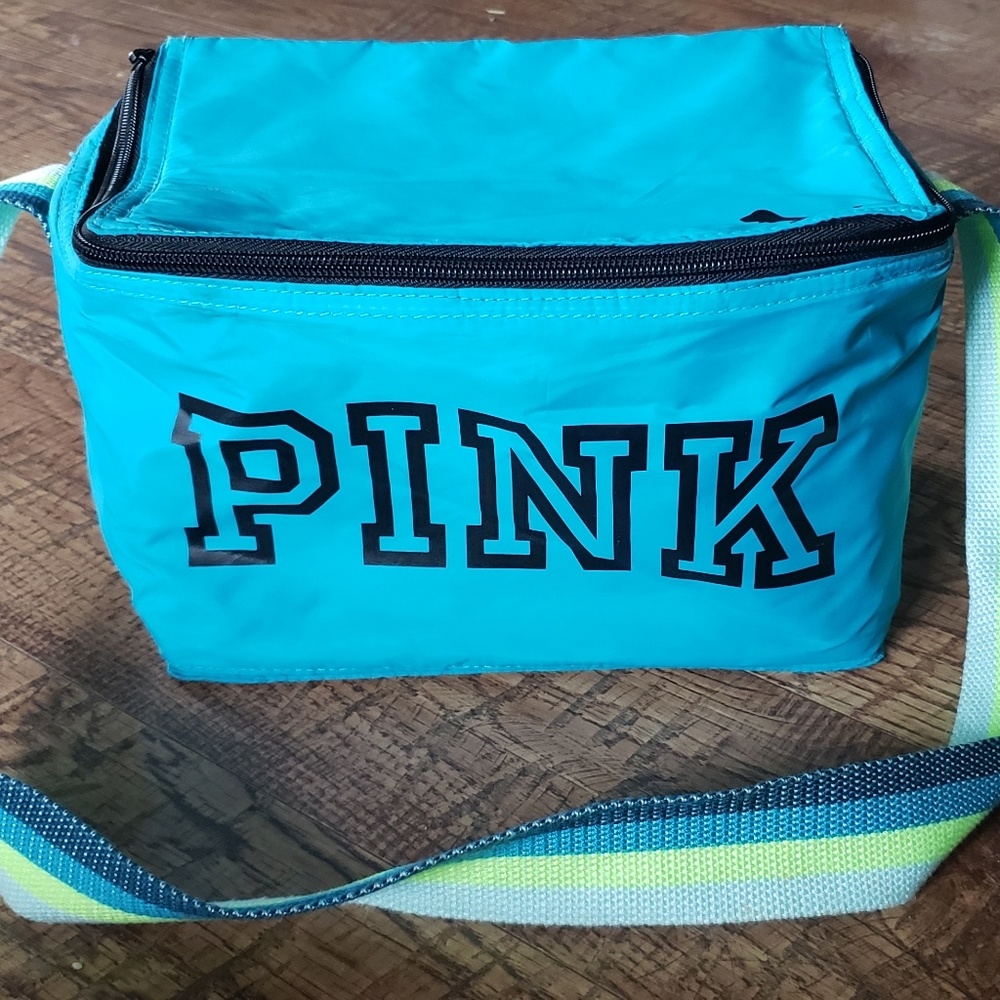 PINK lunch tote bag
